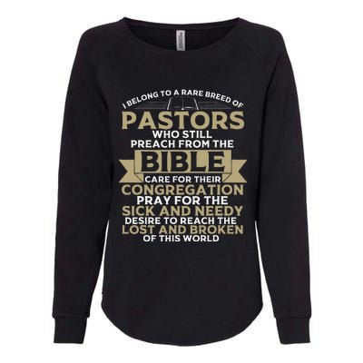 Funny Pastor Appreciation Gift Christian Preacher Womens California Wash Sweatshirt