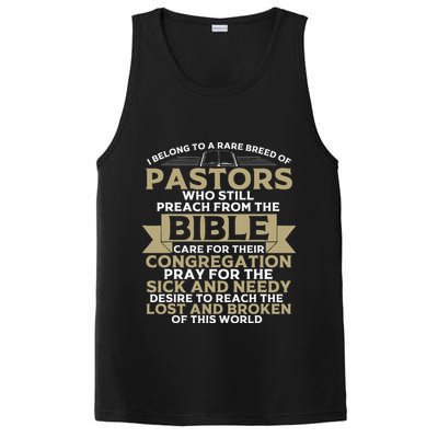 Funny Pastor Appreciation Gift Christian Preacher PosiCharge Competitor Tank