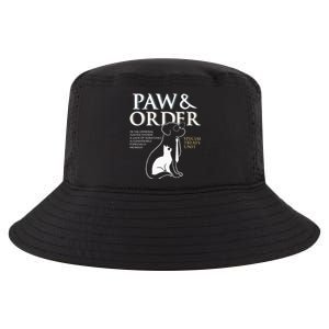 Funny Paw And Order Special Treats Unit Training Cool Comfort Performance Bucket Hat