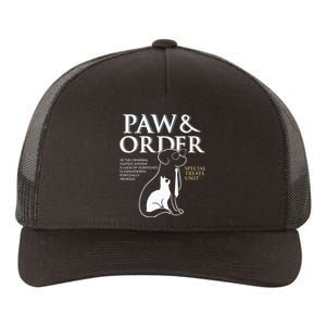 Funny Paw And Order Special Treats Unit Training Yupoong Adult 5-Panel Trucker Hat