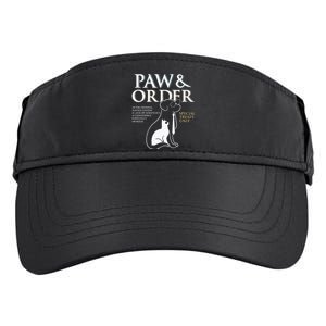 Funny Paw And Order Special Treats Unit Training Adult Drive Performance Visor