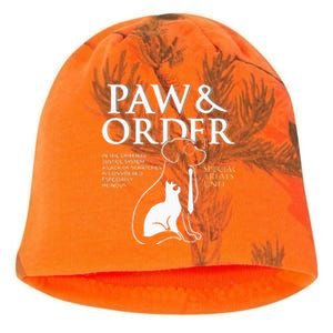 Funny Paw And Order Special Treats Unit Training Kati - Camo Knit Beanie