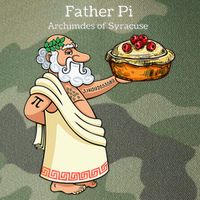 Father Pi Archemedies Syracuse Pi Tattoo Pi Symbol Numbers Legacy Tie Dye Trucker Hat