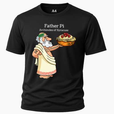 Father Pi Archemedies Syracuse Pi Tattoo Pi Symbol Numbers Performance Shirt