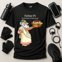 Father Pi Archemedies Syracuse Pi Tattoo Pi Symbol Numbers Performance Shirt