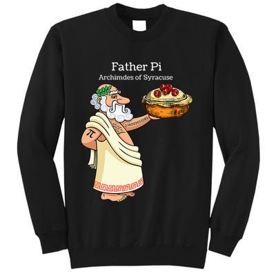 Father Pi Archemedies Syracuse Pi Tattoo Pi Symbol Numbers Sweatshirt