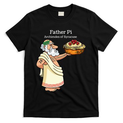 Father Pi Archemedies Syracuse Pi Tattoo Pi Symbol Numbers T-Shirt