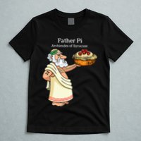Father Pi Archemedies Syracuse Pi Tattoo Pi Symbol Numbers T-Shirt