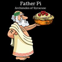 Father Pi Archemedies Syracuse Pi Tattoo Pi Symbol Numbers Tall T-Shirt