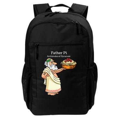 Father Pi Archemedies Syracuse Pi Tattoo Pi Symbol Numbers Backpack