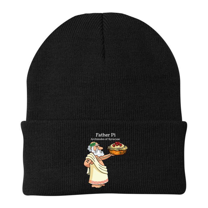 Father Pi Archemedies Syracuse Pi Tattoo Pi Symbol Numbers Beanie