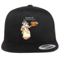 Father Pi Archemedies Syracuse Pi Tattoo Pi Symbol Numbers Flatbill Hat