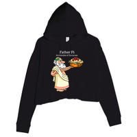 Father Pi Archemedies Syracuse Pi Tattoo Pi Symbol Numbers Crop Fleece Hoodie