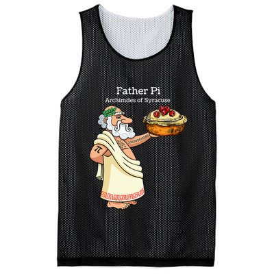 Father Pi Archemedies Syracuse Pi Tattoo Pi Symbol Numbers Mesh Reversible Basketball Jersey Tank