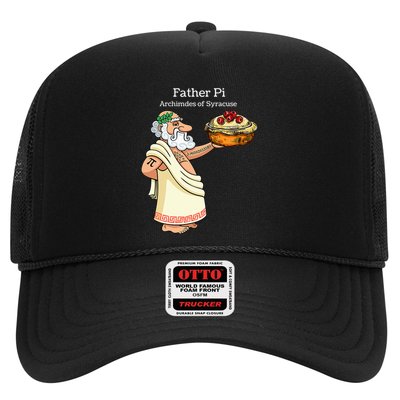 Father Pi Archemedies Syracuse Pi Tattoo Pi Symbol Numbers Trucker Hat