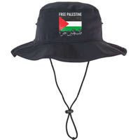 Free Palestine Arabic Palestine Gaza Jerusalem Support Legacy Cool Fit Booney Bucket Hat