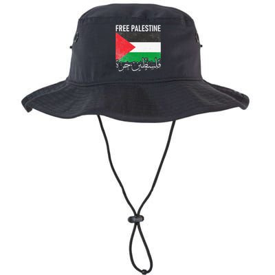 Free Palestine Arabic Palestine Gaza Jerusalem Support Legacy Cool Fit Booney Bucket Hat