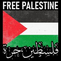 Free Palestine Arabic Palestine Gaza Jerusalem Support 16 in Basic Backpack