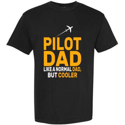 Funny Pilot Art For Dad Pilot Aviation Airplane Humor Pilot Gift Garment-Dyed Heavyweight T-Shirt