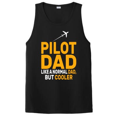 Funny Pilot Art For Dad Pilot Aviation Airplane Humor Pilot Gift PosiCharge Competitor Tank