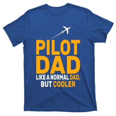 Funny Pilot Art For Dad Pilot Aviation Airplane Humor Pilot Gift T-Shirt