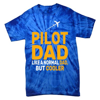 Funny Pilot Art For Dad Pilot Aviation Airplane Humor Pilot Gift Tie-Dye T-Shirt