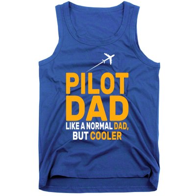 Funny Pilot Art For Dad Pilot Aviation Airplane Humor Pilot Gift Tank Top