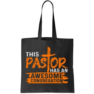 Funny Pastor Appreciation Gift Christian Church Priest Tote Bag