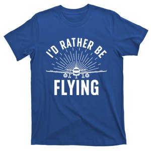 Funny Pilot Art Aviation Pilot Flying Lover Gift T-Shirt