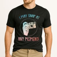 Funny Photography Art For Camera Gag Photographer Cooling Performance Crew T-Shirt
