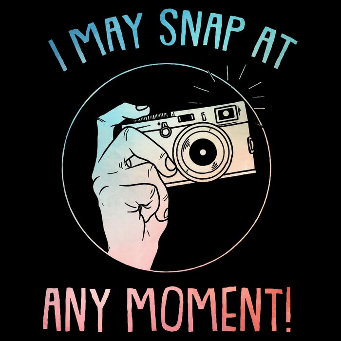 Funny Photography Art For Camera Gag Photographer Cooling Performance Crew T-Shirt