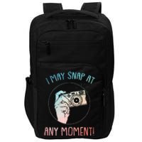 Funny Photography Art For Camera Gag Photographer Impact Tech Backpack