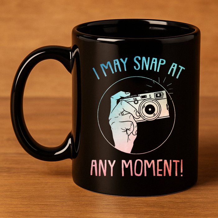 Funny Photography Art For Camera Gag Photographer 11oz C Handle Ceramic Mug