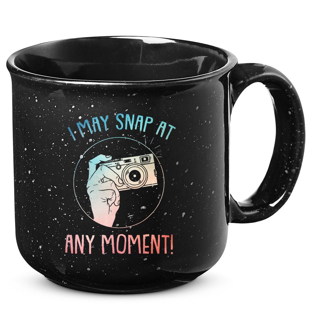 Funny Photography Art For Camera Gag Photographer 15oz Campfire Ceramic Mug
