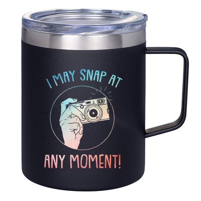 Funny Photography Art For Camera Gag Photographer 12oz Stainless Steel Coffee Mug