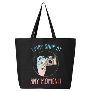 Funny Photography Art For Camera Gag Photographer 25L Jumbo Tote