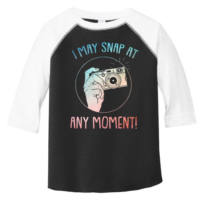 Funny Photography Art For Camera Gag Photographer Toddler Fine Jersey T-Shirt