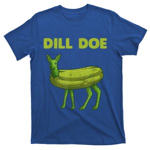 Funny Pickle Art Gift Dill Doe Deer Green Dill T-Shirt