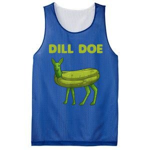 Funny Pickle Art Gift Dill Doe Deer Green Dill Mesh Reversible Basketball Jersey Tank