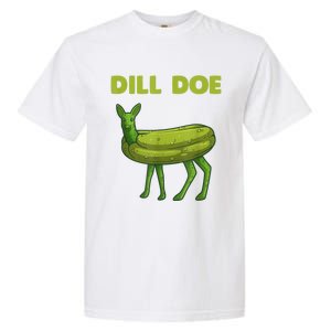 Funny Pickle Art Gift Dill Doe Deer Green Dill Garment-Dyed Heavyweight T-Shirt