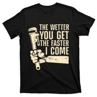 Funny Plumber Art For Steamfitter Plumbing Lovers T-Shirt