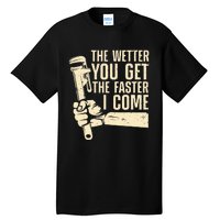 Funny Plumber Art For Steamfitter Plumbing Lovers Tall T-Shirt