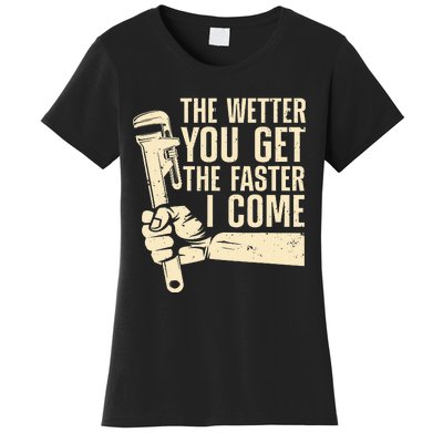 Funny Plumber Art For Steamfitter Plumbing Lovers Women's T-Shirt