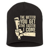 Funny Plumber Art For Steamfitter Plumbing Lovers Short Acrylic Beanie