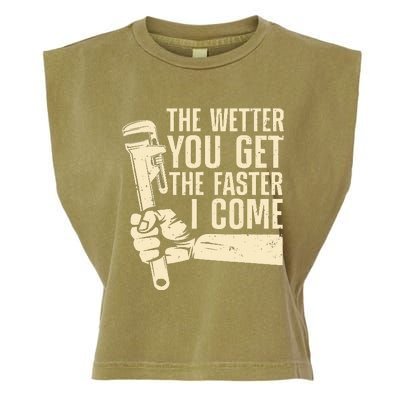 Funny Plumber Art For Steamfitter Plumbing Lovers Garment-Dyed Women's Muscle Tee