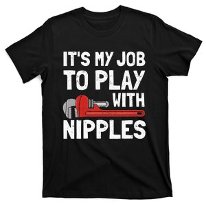 Funny Plumber Art For Steamfitter Plumbing Tools T-Shirt