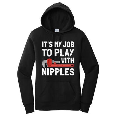 Funny Plumber Art For Steamfitter Plumbing Tools Women's Pullover Hoodie