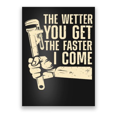 Funny Plumber Art For  Steamfitter Plumbing Poster