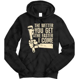 Funny Plumber Art For  Steamfitter Plumbing Tie Dye Hoodie