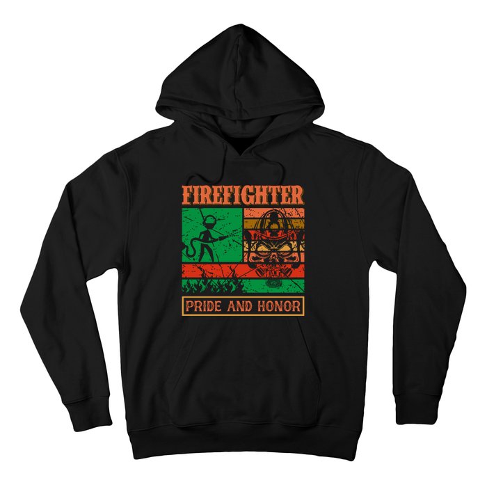 Firefighter Pride And Honor Hoodie